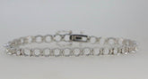 Sterling Silver Semi Mount Tennis Bracelet Setting RD 5x5mm - Syzjewelry